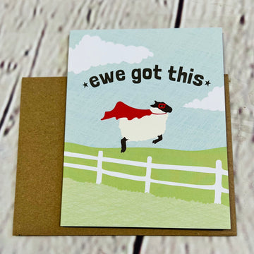 Ewe Got This - Encouragement Card