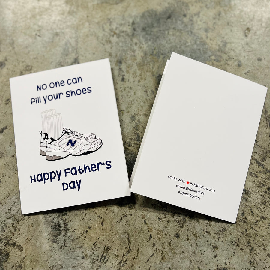 Dad Shoes - Father's Day Card