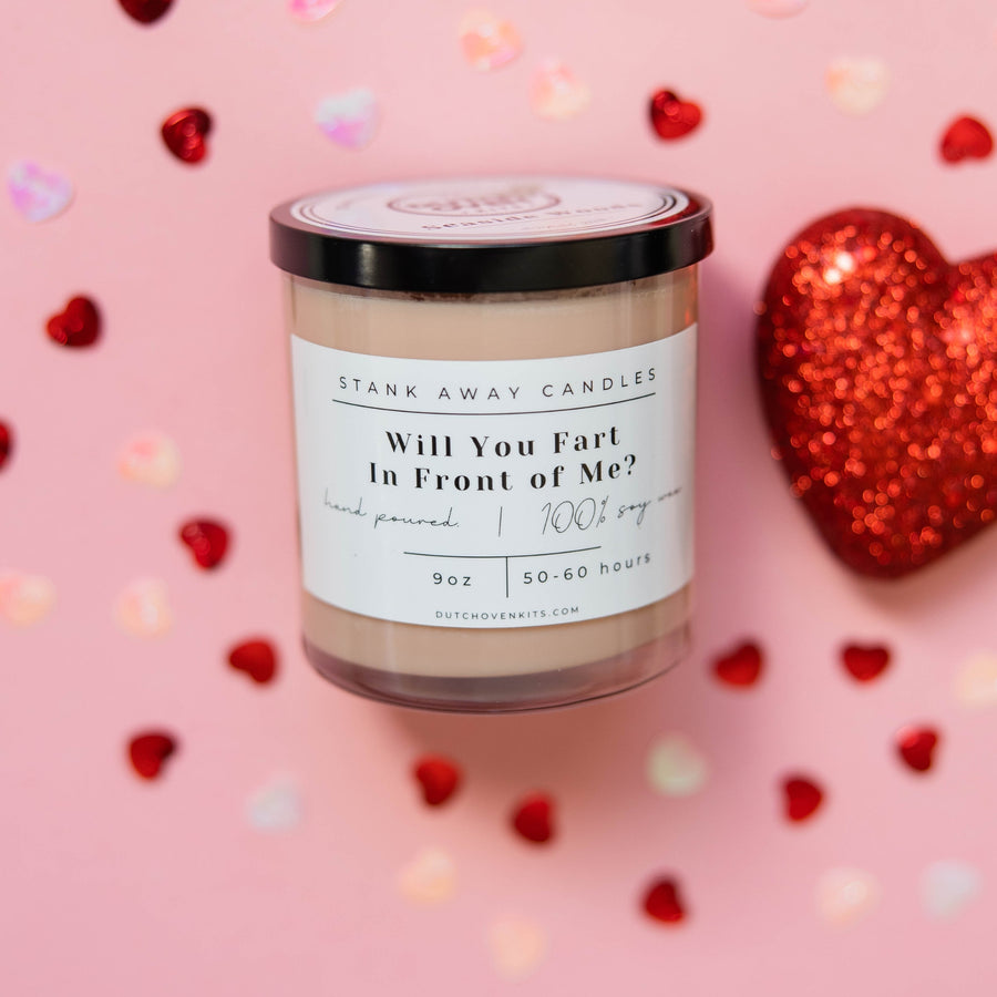 Valentine's Day 3 Pack -  Stank Away Valentine's Day Candle Collection