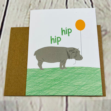 Hip Hip Hooray - Congratulations Card