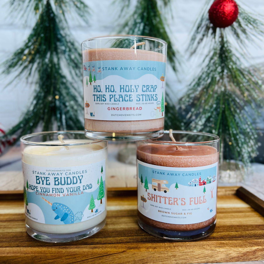 Holiday Candle Collection  -  Stank Away Candles