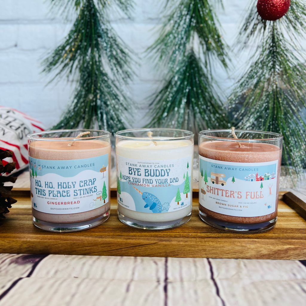 Holiday Candle Collection  -  Stank Away Candles